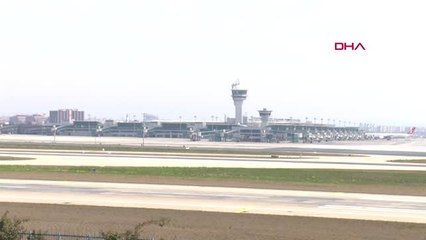 Atatürk Havalimanı Apronu Boş Kaldı