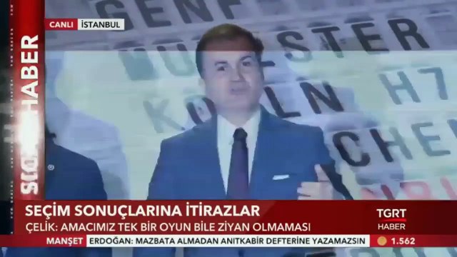AK Parti Sözcüsü Çelik: Sonucu YSK Belirler