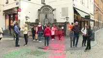 VIDÉO - Bruxelles : le Manneken-Pis, un symbole désormais éco-responsable