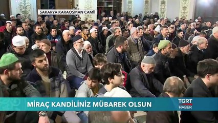 Mirac Kandili Dualarla İdrak Edildi