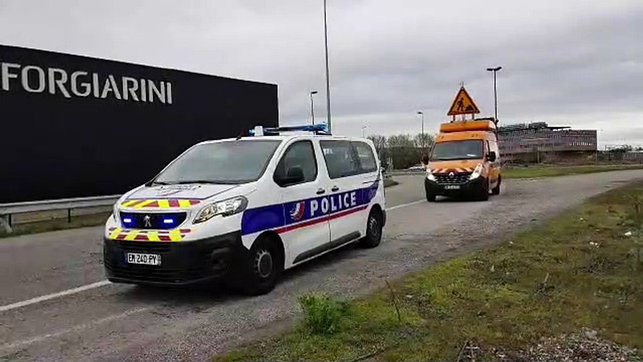 Voiture dans le talus de l'A36 : un blessé