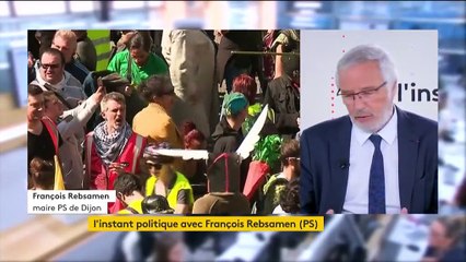 VIDÉO. François Rebsamen : "François Hollande parle bien, je trouve que c'est bien. Il faut quand même qu'il y ait des voix fortes qui se fassent entendre"