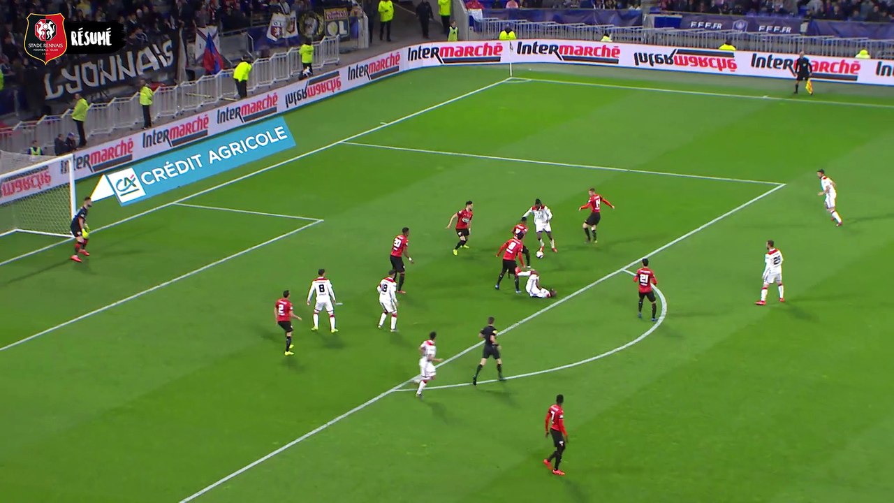 1/2 CDF. Lyon / Stade Rennais F.C. : résumé