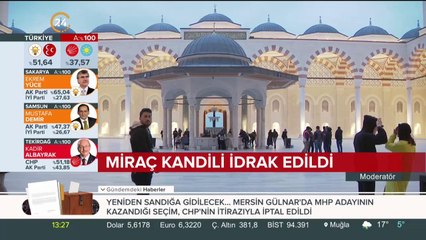 Çamlıca Cami'nde ilk miraç