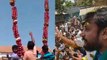 Lok Sabha Elections : ಬೃಹದಾಕಾರದ ಸೇಬಿನ ಹಾರ ಬಿತ್ತು ದರ್ಶನ್ ಕೊರಳಿಗೆ