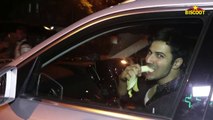 Varun Dhawan FUNNY MOMENT with MEDIA - Spotted Out Side His GYM
