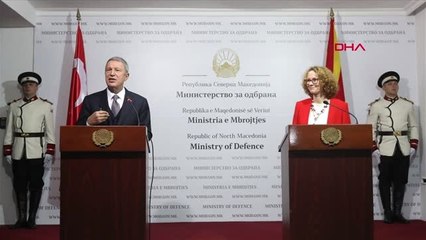 Dha Dış - Hulusi Akar Fetö Elebaşlarının İsimleri Makedon Kurumları ile Paylaşıldı