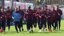 Trabzonspor taktik çalıştı