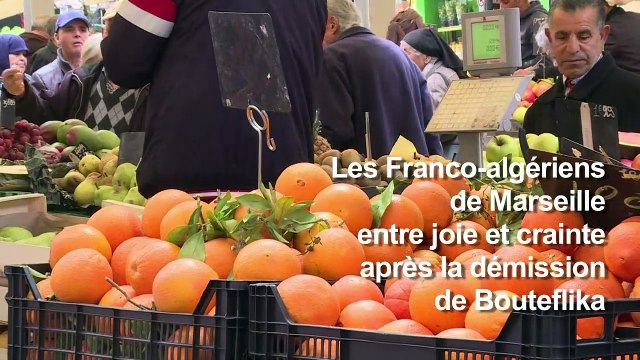 Algérie: à Marseille, les Franco-algériens entre joie et crainte