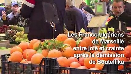 Algérie: à Marseille, les Franco-algériens entre joie et crainte