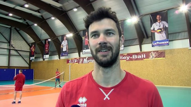 William Bersani avant Martigues Volley Saint-Nazaire