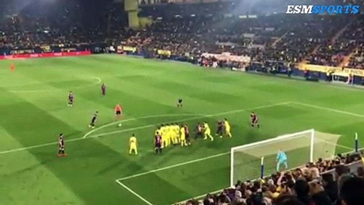 Amazing free kick goal  Leo Messi