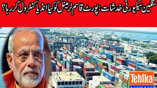 Strategic Port Qasim terminal controlled by Indians posing national security risk.