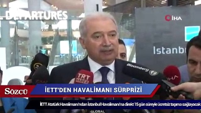 İETT'den havalimanı açıklaması