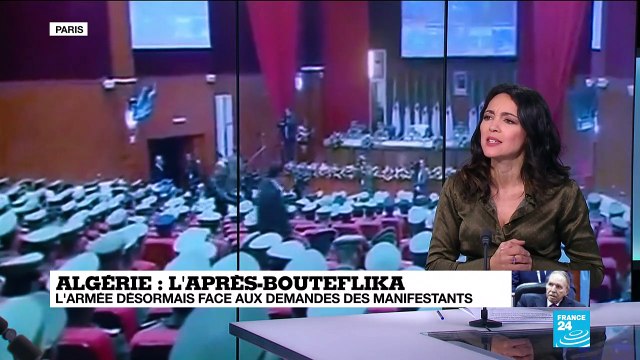Algérie : l'armée désormais face aux demandes des manifestants