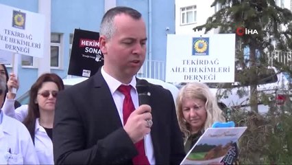 Sağlıkta Şiddete Bir Kınama da Tekirdağ'dan