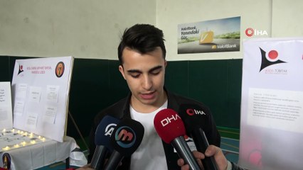 Liseli gençler bilim fuarında hünerlerini sergiledi