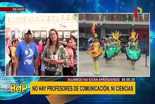 Barranco: denuncian que alumnos no tienen clases por falta de profesores