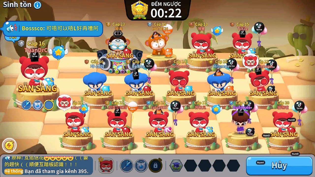 Boom Mobile | BnB M  Map Sinh Tồn