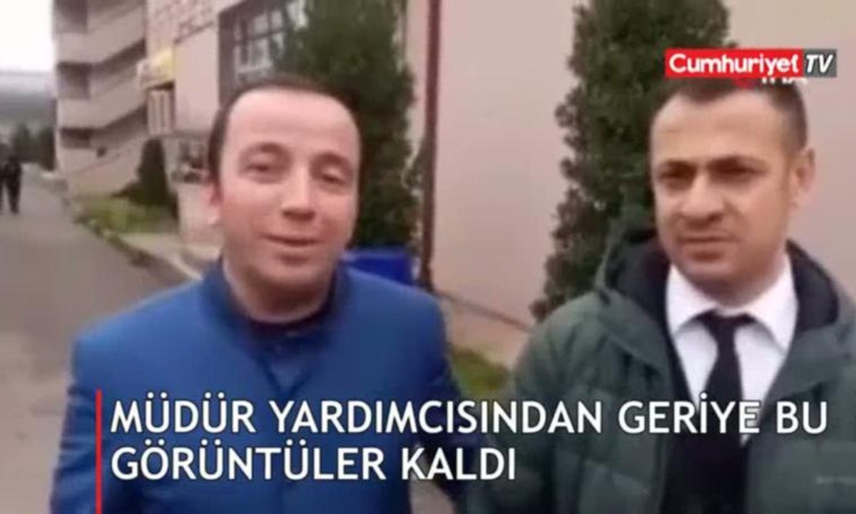 Öğrencisi tarafından öldürülen müdür yardımcısından geriye bu görüntüler kaldı