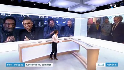 Football : rencontre au sommet entre Pelé et Mbappé