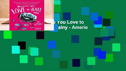 Best product  Because You Love to Hate Me: 13 Tales of Villainy - Amerie