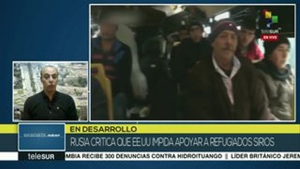 Rusia critica a EE.UU. por impedir el regreso de sirios desplazados