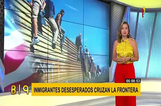 EEUU: migrantes cruzan desesperados fronteras tras amenazas de Trump