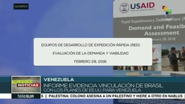 Informe de USAID revelaría nuevo plan golpista contra Venezuela