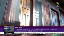 Bolivia: Gob. trabaja en programa para otorgar viviendas a los jóvenes