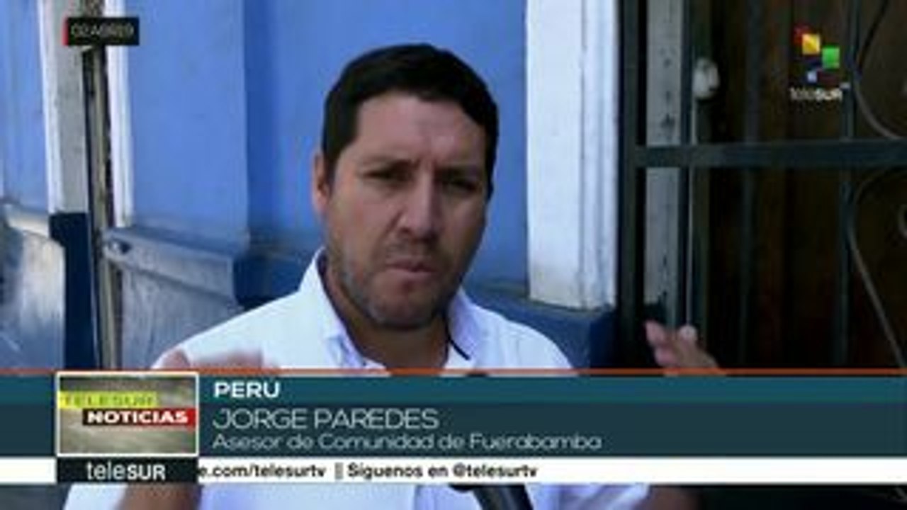 Perú: persisten protestas de comunidades contra minera Las Bambas