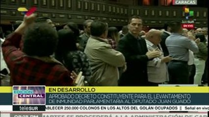 Download Video: ANC de Venezuela levanta inmunidad parlamentaria del diputado Guaidó