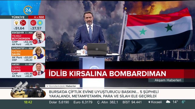 Rus uçaklarından İdlib kırsalına bombardıman