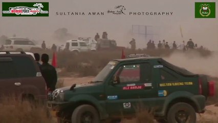 Drift Toyota Tacoma, Sahibzada Sultan at Cholistan500 Rally 2018