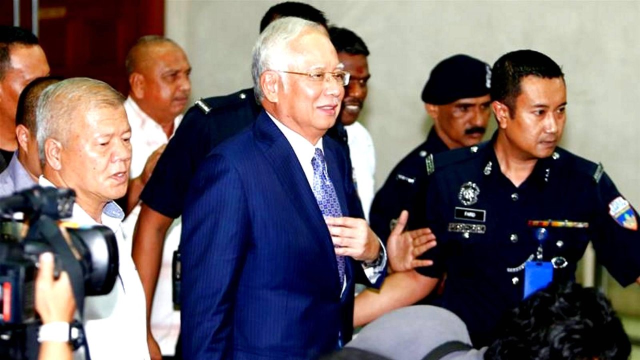 Malaysia's Najib Razak pleads not guilty at start of 1MDB trial