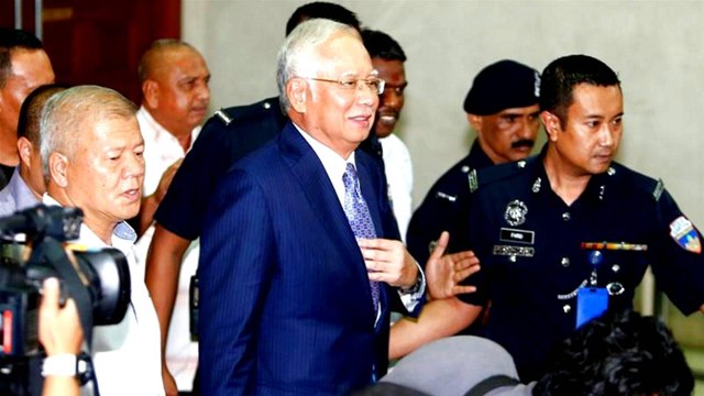 Malaysia's Najib Razak pleads not guilty at start of 1MDB trial