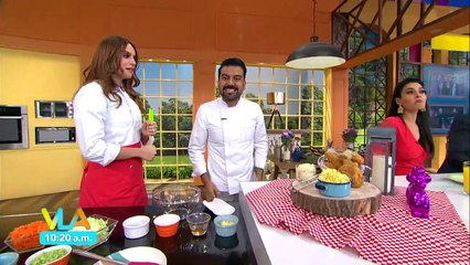 ¡Hoy preparamos pollo crujiente con ensalada de col! | Venga la Alegría