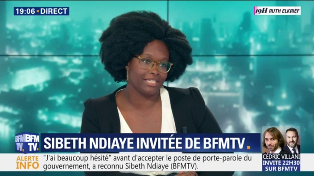 Sibeth Ndiaye: "Quand vous êtes une femme et qu...