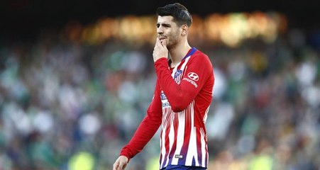 Atlecio Madrid'de Alvaro Morata, Barcelona Maçında Yok!