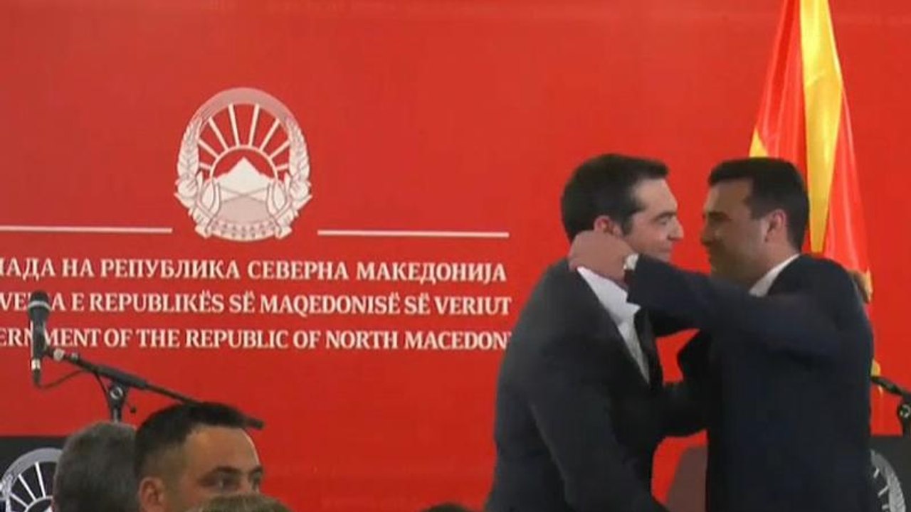 Namensstreit beigelegt - Griechen und Mazedonier: Hallo Nachbarn!