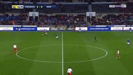 Strasbourg 2-0 Reims Anthony Goncalves Goal 03.04.2019