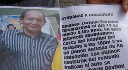 Taxista informal de 63 años está desaparecido  desde hace 20 días en Guayaquil
