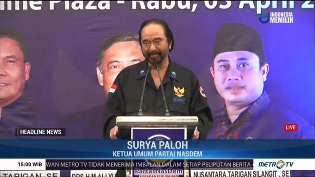 NasDem Optimis Capai Target Kursi DPR di Sumatera
