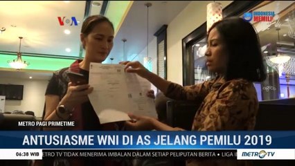 Antusiasme WNI di AS Jelang Pemilu 2019