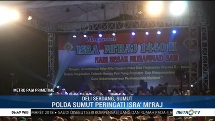 Polda Sumut Gelar Peringatan Isra Mikraj
