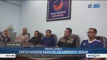 Partai NasDem akan Gelar Kampanye Akbar di Medan