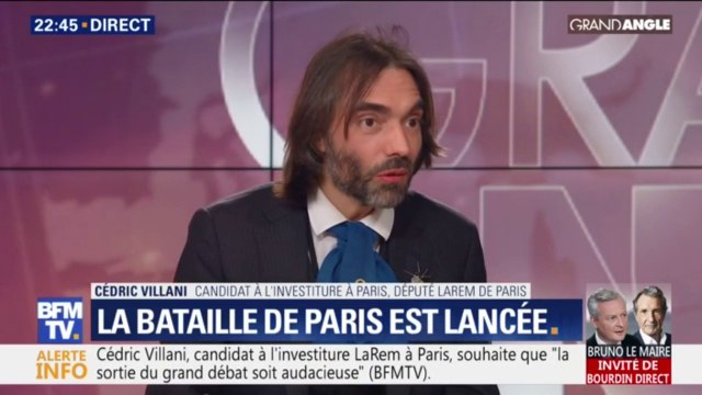 On m'a demandé de mettre une cravate plus sage, de me couper les cheveux : Cédric Villani raconte ses débuts en politique