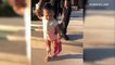 Stormi Webster Refuses to Let Go of Her Purse While On a Stroll With Dad Travis Scott