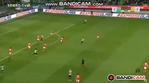 Goal Fernandes (1-0) Sporting Lisboa  vs	SL Benfica