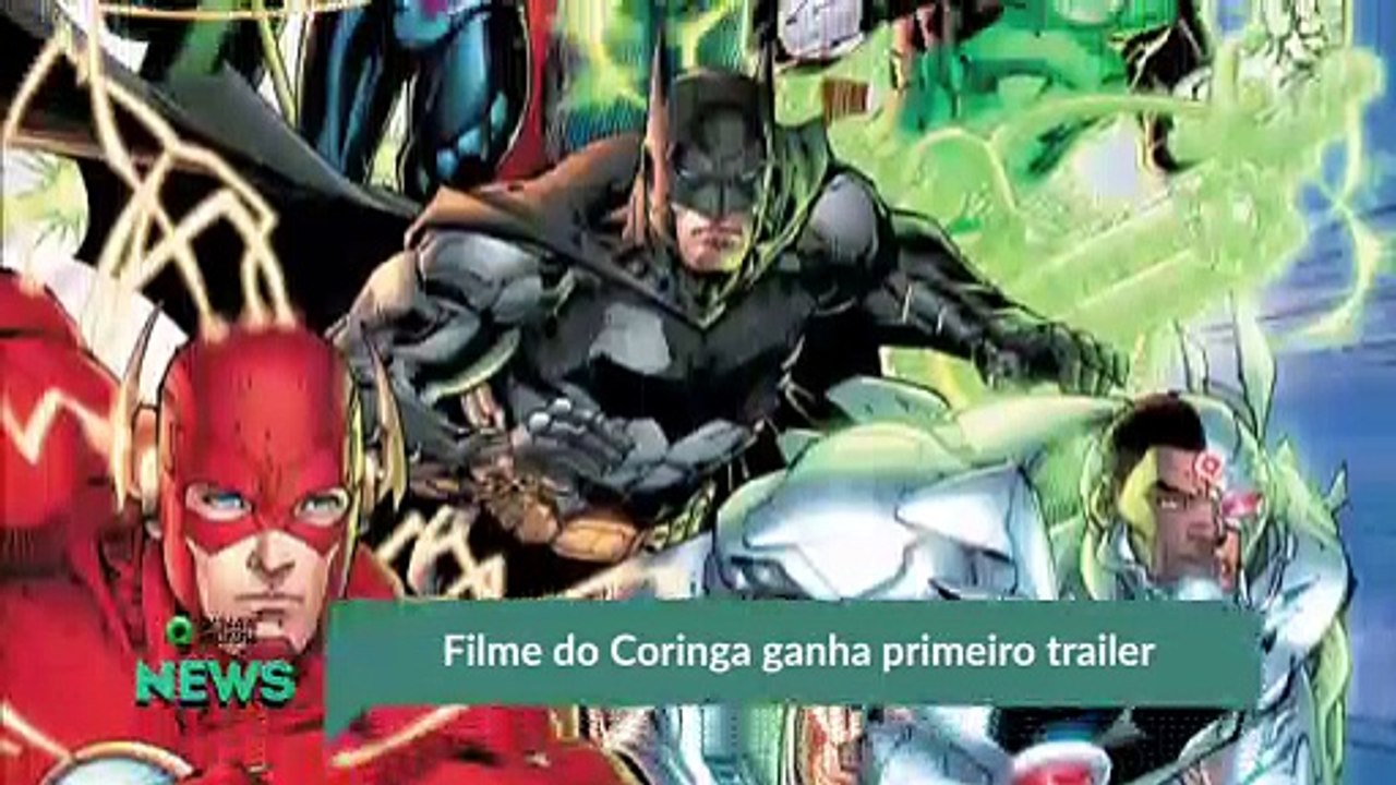 Filme do Coringa ganha primeiro trailer